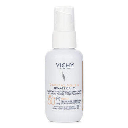 Vichy Capital Soleil UV Age Daily Anti Photo Ageing Water Fluid Tined SPF 50 (For All Skin Types) 40ml