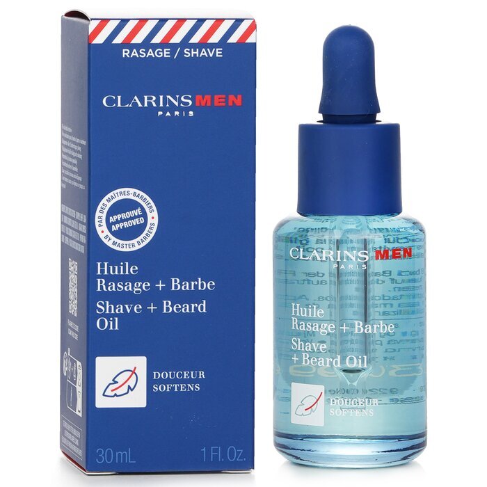 Clarins Men Shave + Beard Oil 30ml/1oz