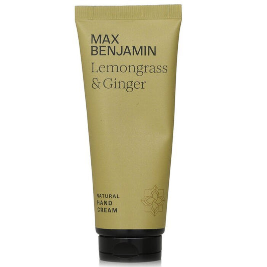 Max Benjamin Natural Hand Cream - Lemongrass & Ginger 75ml