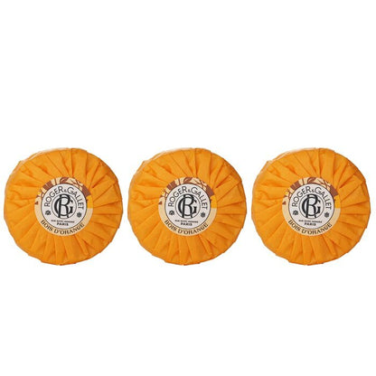 Roger & Gallet Orange Wood Wellbeing Soaps Coffret 3x100g