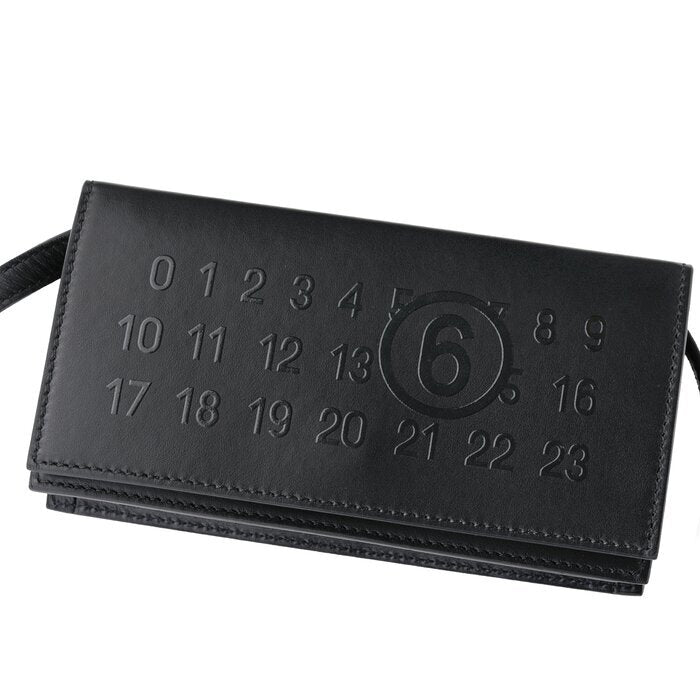 Maison Margiela MM6 Numeric logo crossbody bag Black