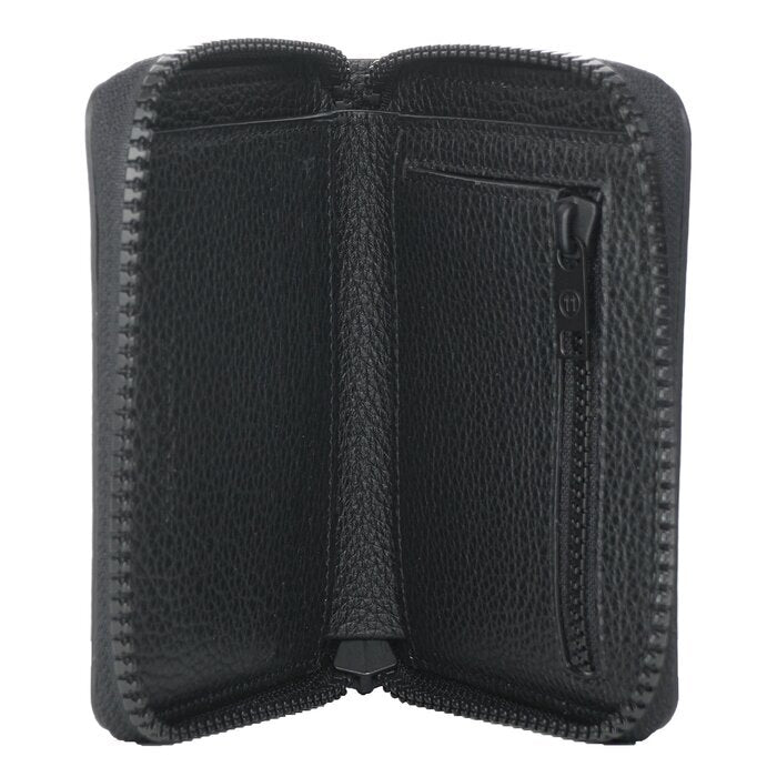 Maison Margiela Zip-around compact wallet Black