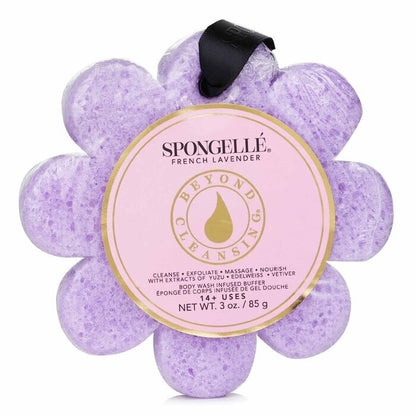 Spongelle Wild flower Soap Sponge - French Lavender (Purple) 1pc