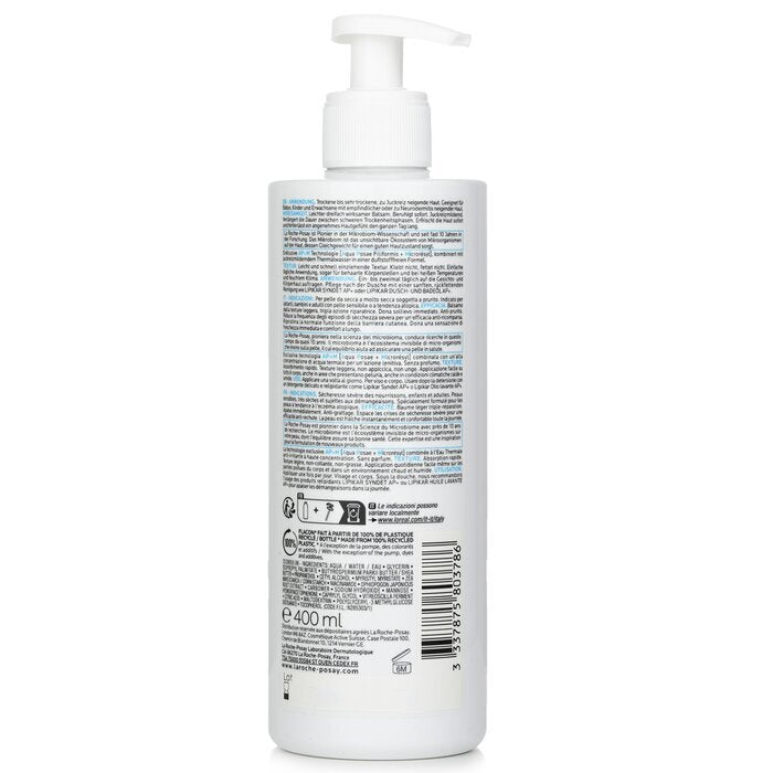 La Roche Posay Lipikar Baume Light AP+M Moisturiser 400ml