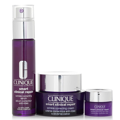 Clinique Smart & Smooth Skincare Set: 3pcs+1bag