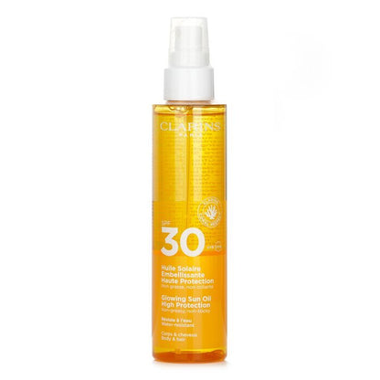 Clarins Glowing Sun Body Oil High Protection SPF 30 150ml/5oz