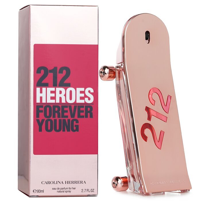 Carolina Herrera 212 Heroes Forever Young Eau De Parfume For Her Natural Spray 80ml