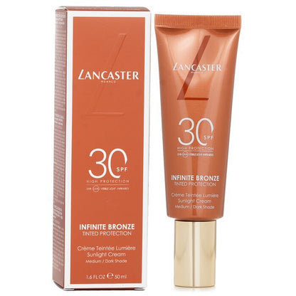 Lancaster Infinite Bronze Sunlight Cream SPF 30 Medium/Dark Shade 50ml
