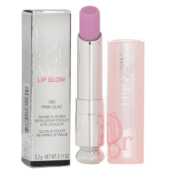 Christian Dior Dior Addict Lip Glow & Colour Reviving Lip Balm # 063 Pink Lilac 3.2g/0.11oz