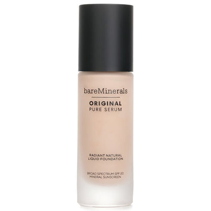 BareMinerals Original Pure Serum Radiant Natural Liquid Foundation Mineral SPF 20 - # Fair Cool 1.5 30ml/1oz