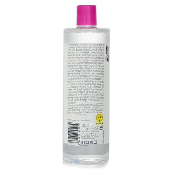 BYPHASSE Vegan Micellar Mu Remover Solution 500ml