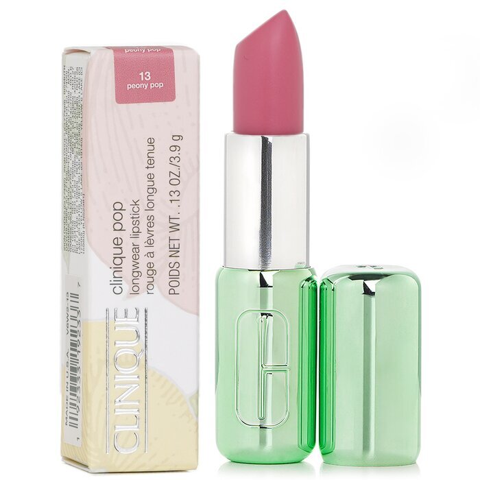 Clinique Pop Longwear Lipstick Matte - # 13 Peony Pop 3.9g/0.13oz