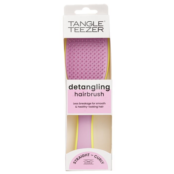 Tangle Teezer The Ultimate Detangler Handled Detangling Brush - # Hyper Yellow And Rosebud 1pc