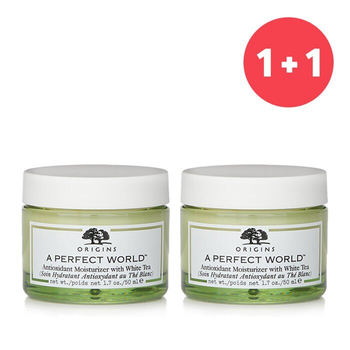 Origins 【1+1 Set】A Perfect World Antioxidant Moisturizer With White Tea 50ml/1.7oz