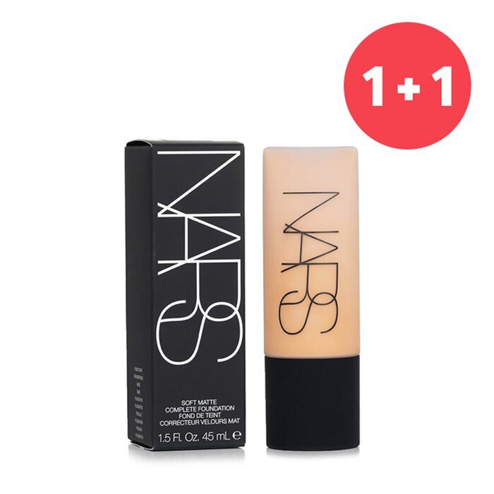 NARS 【1+1 Set】Soft Matte Complete Foundation - #4.5 Vienna 45ml/1.5oz