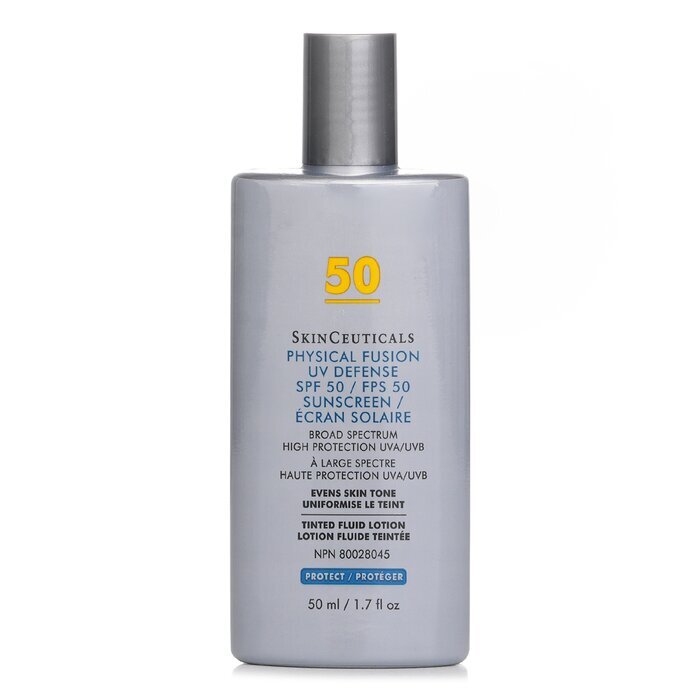 Skin Ceuticals Physical Fusion UV Defense SPF50 Sunscreen Tinted Fluid Lotion 50ml