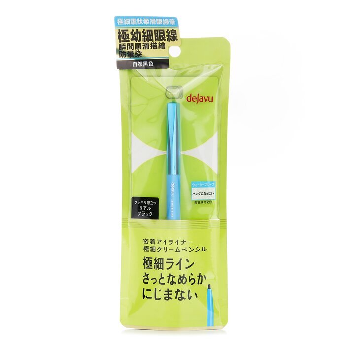 Dejavu Ultra Thin E Cream Pencil -  Real Black 1pc