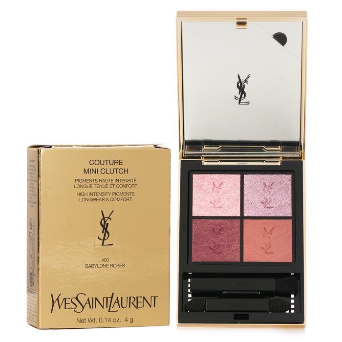 Yves Saint Laurent Couture Mini Clutch Eyeshadow Palette -  400 Babylone Roses 4g