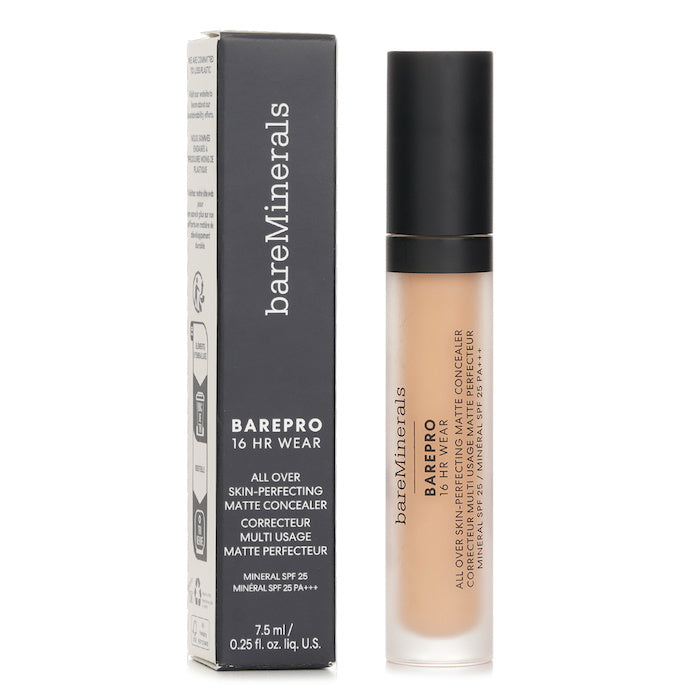 BareMinerals Barepro 16HR All Over Skin-Perfecting Matte Concealer Mineral SPF 25-  Light 250 Neutral 7.5ml