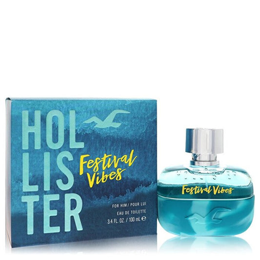 Hollister Festival Vibes Eau De Toilette Spray 100ml