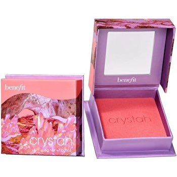 Benefit Wanderful World Blushes Powder Highlighter Crystah Strawberry Pink 6g