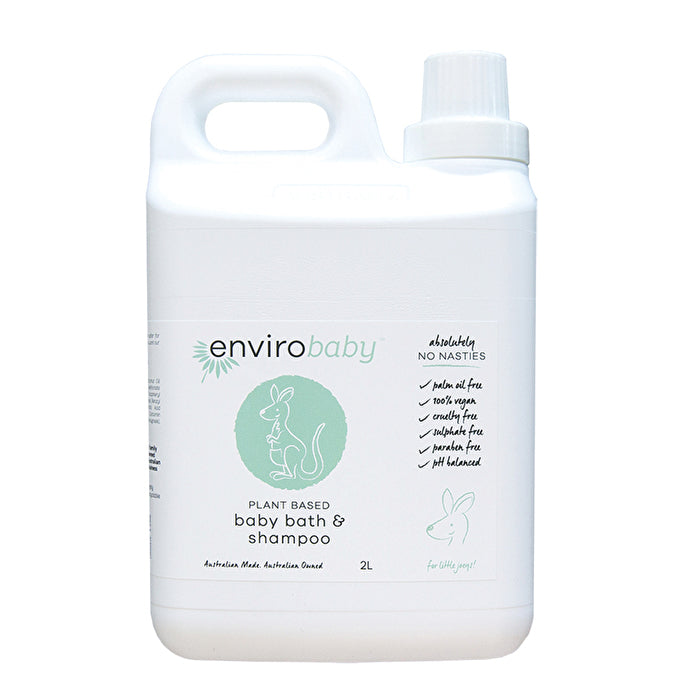Envirobaby Plant Based Baby Bath & Shampoo 2000ml