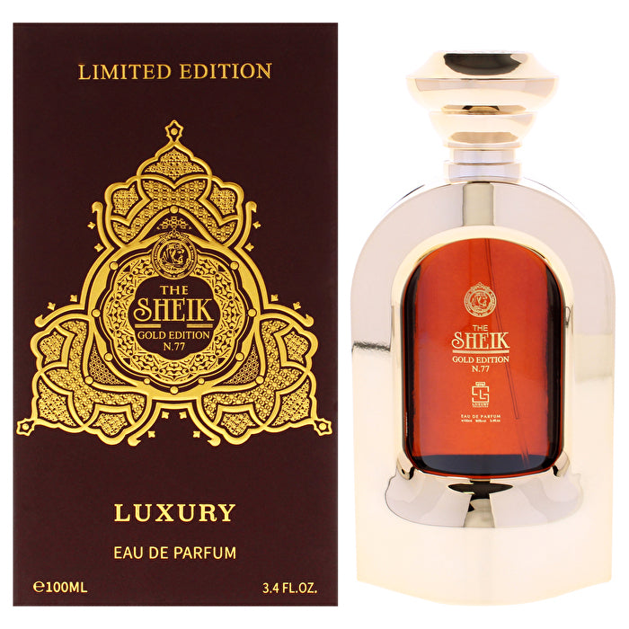 Khalis The Sheik N.77 Luxury Gold Edition Eau De Parfum Spray 100ml/3.4oz