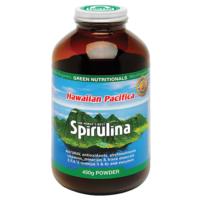 Green Nutritionals Hawaiian Pacifica Spirulina Powder 450g