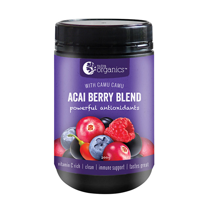 Nutra Organics Acai Berry Blend 200g