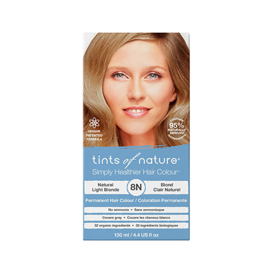 Tints Of Nature Permanent Hair Colour 8n (natural Light Blonde)
